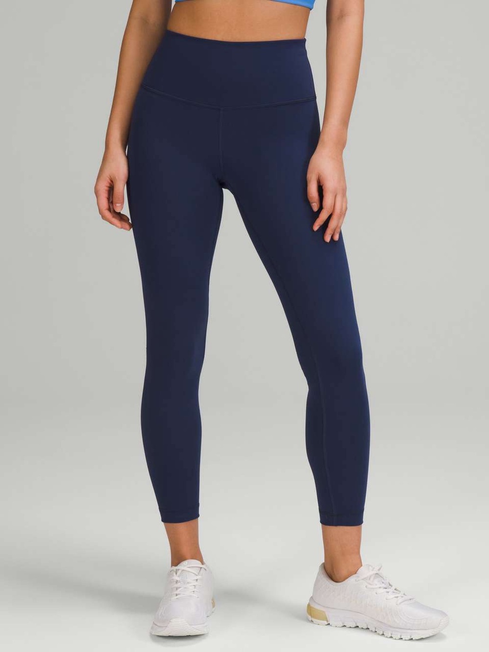 Lululemon Wunder Train High-Rise Tight 25” size 8 navy